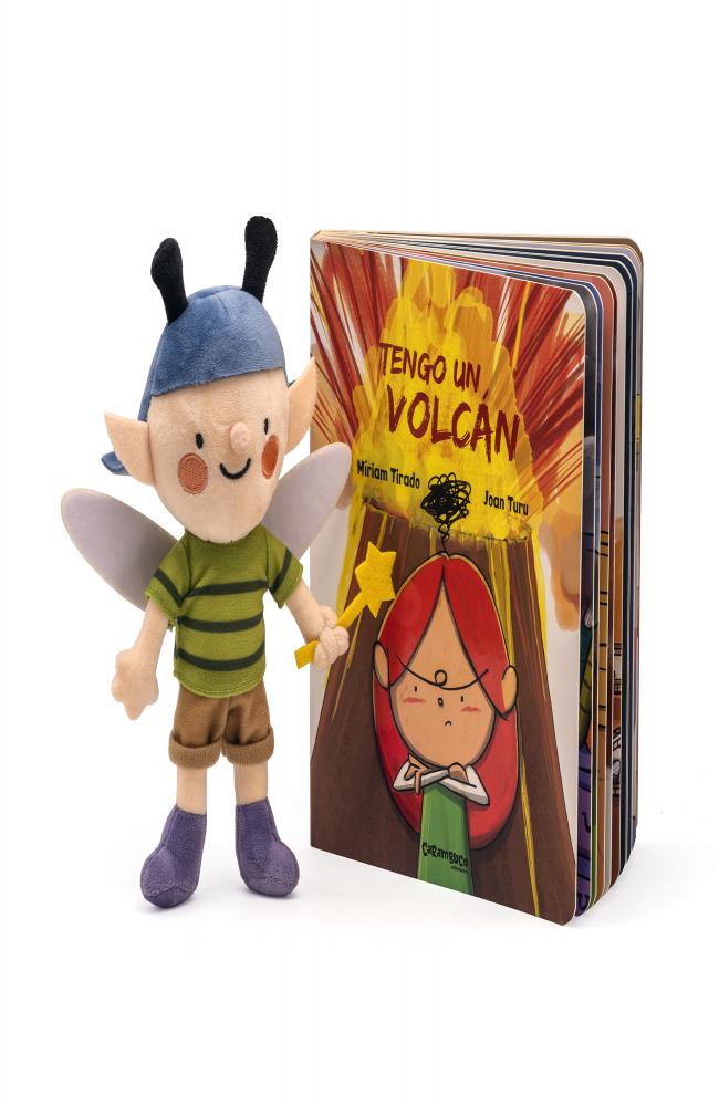 Pack Tengo un volcán: Libro + Peluche