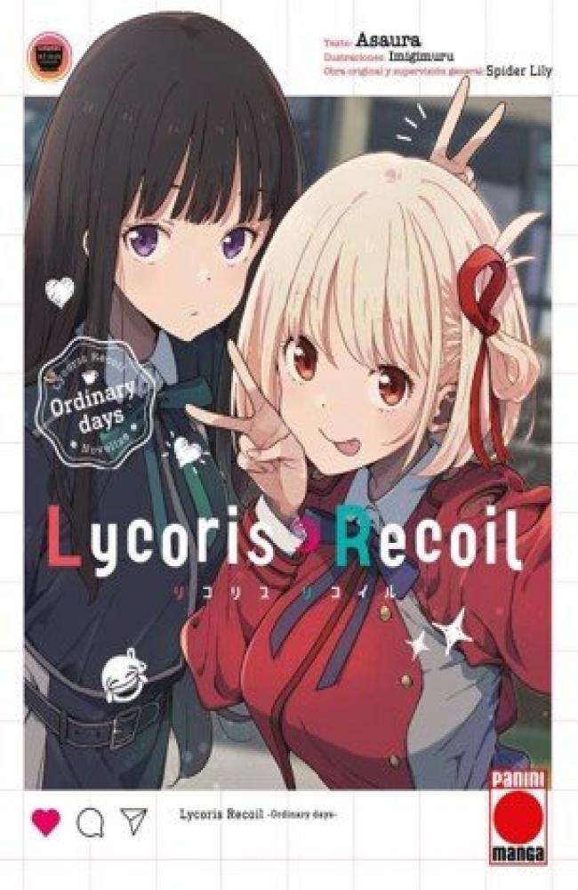 LYCORIS RECOIL (NOVELA) 01