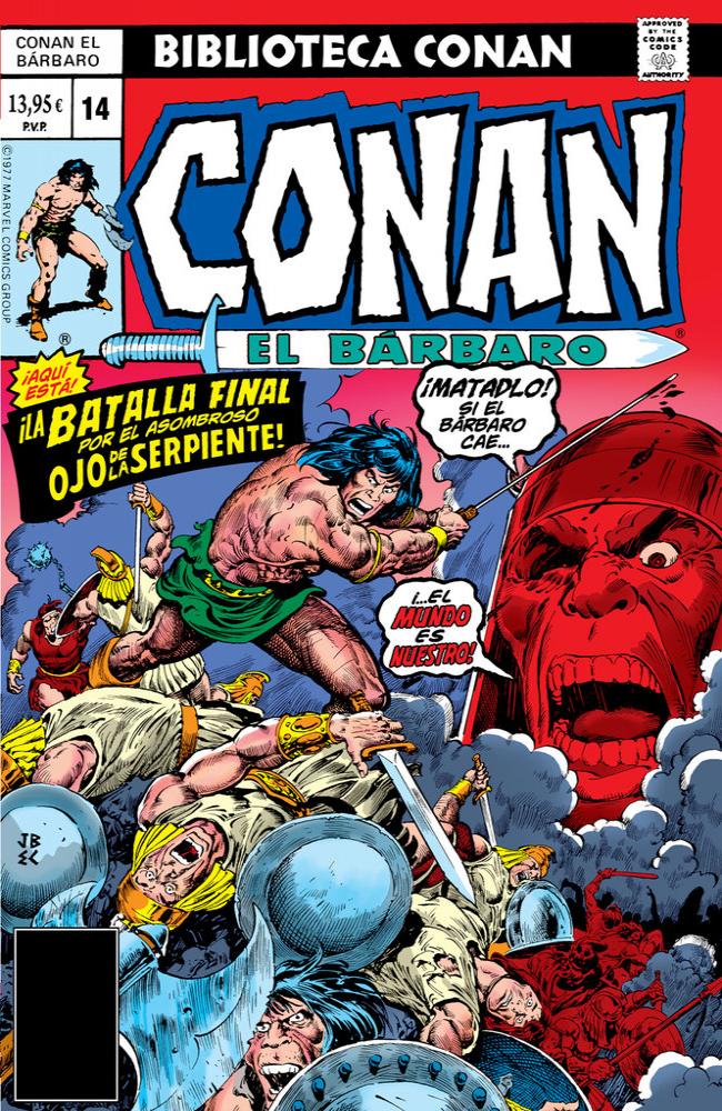 BIBLIOTECA CONAN. CONAN EL BARBARO 14