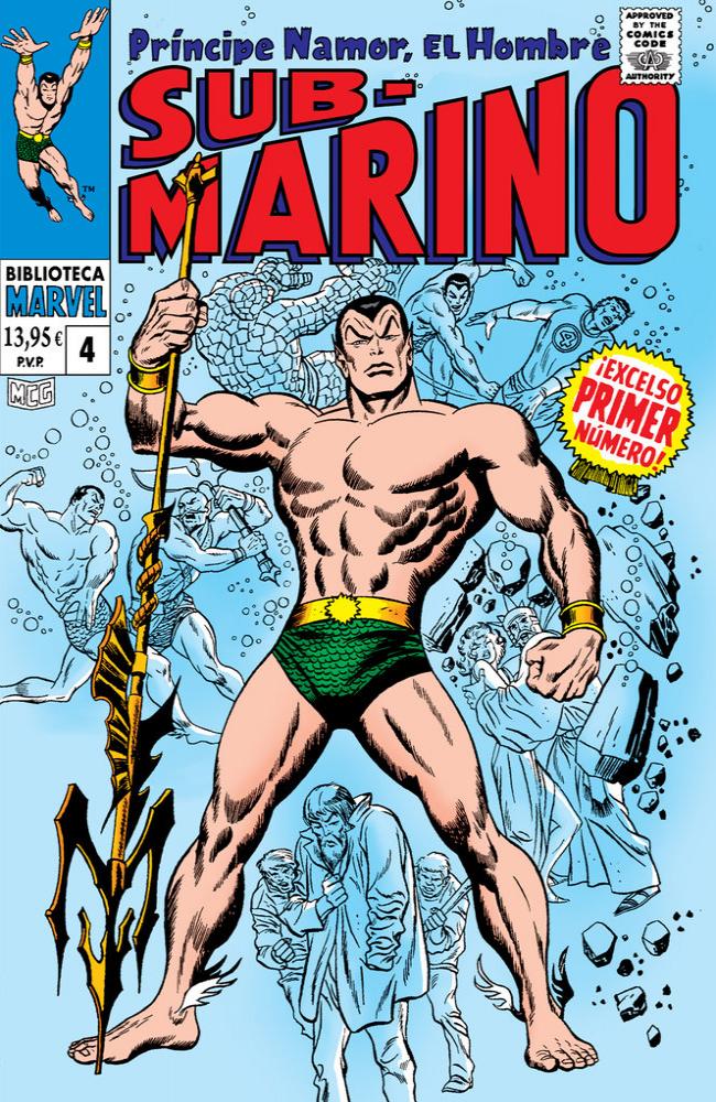 BIBLIOTECA MARVEL. NAMOR EL HOMBRE SUBMARINO 04