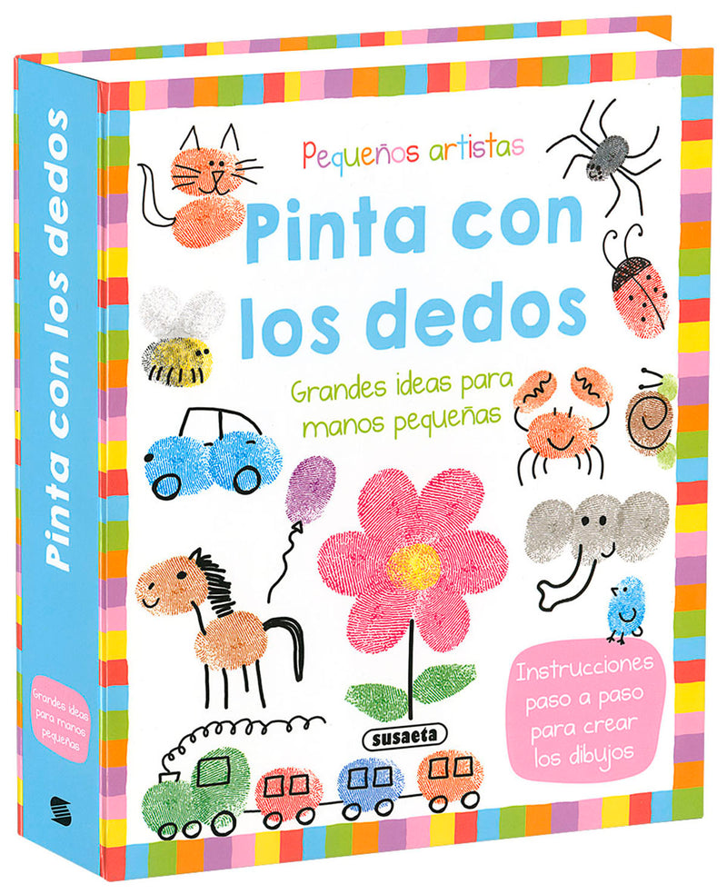 Pinta con los dedos