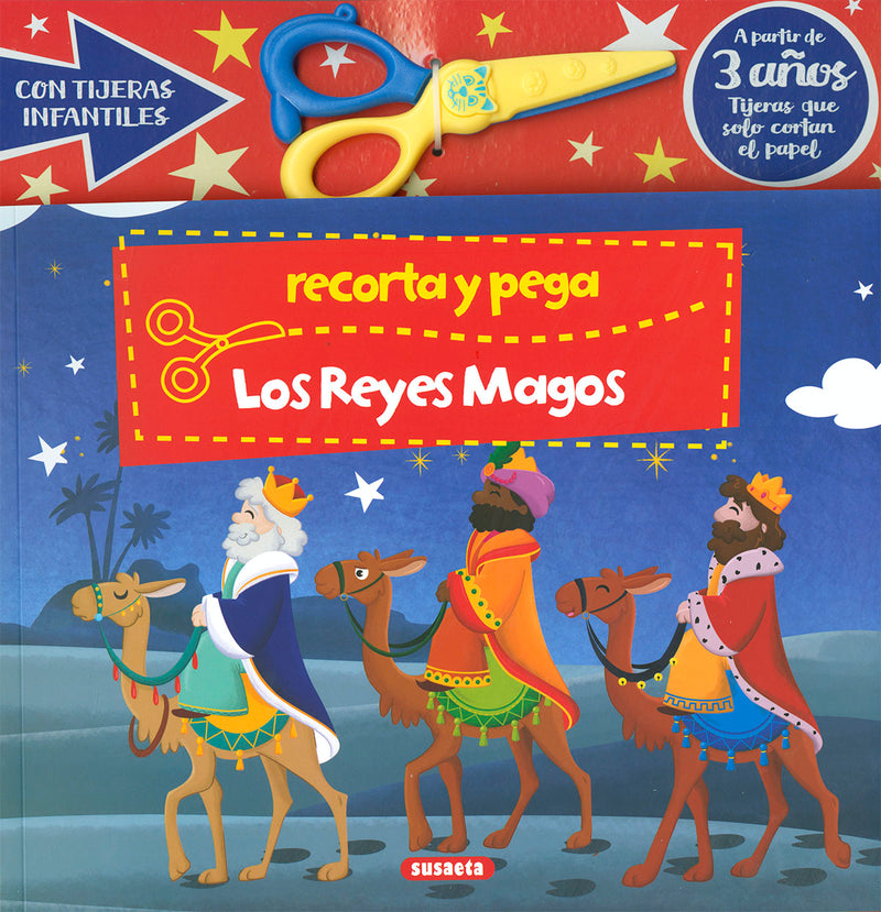 Recorta y pega Los Reyes Magos
