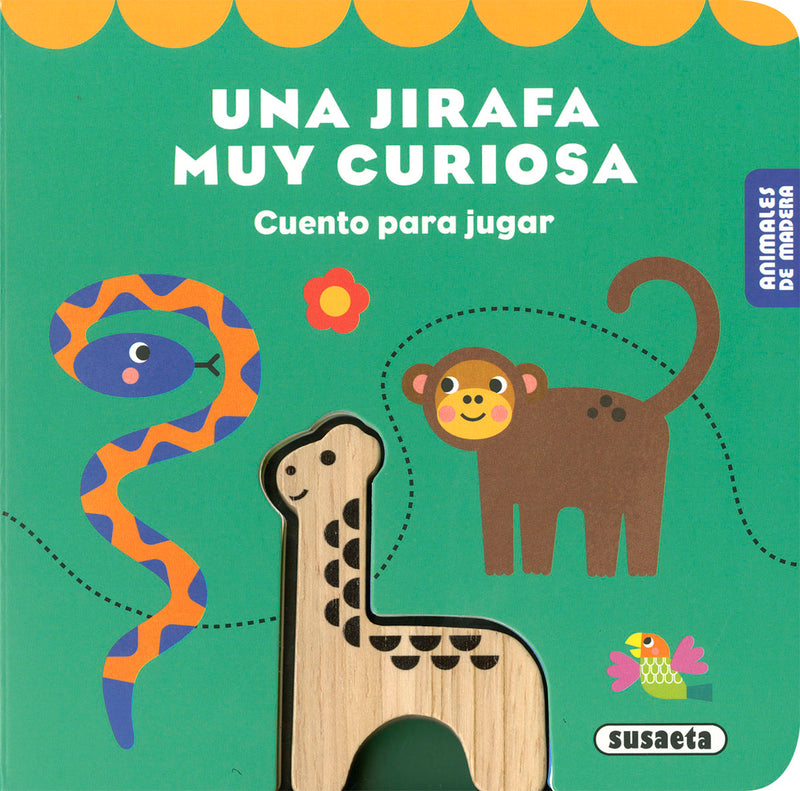 Una jirafa muy curiosa