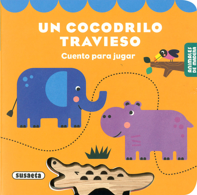 Un cocodrilo travieso
