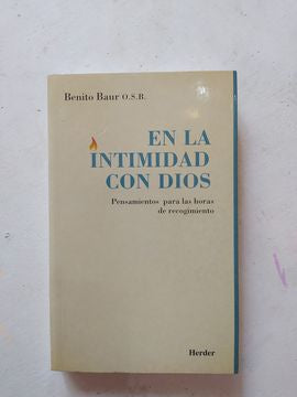 En la intimidad con Dios
