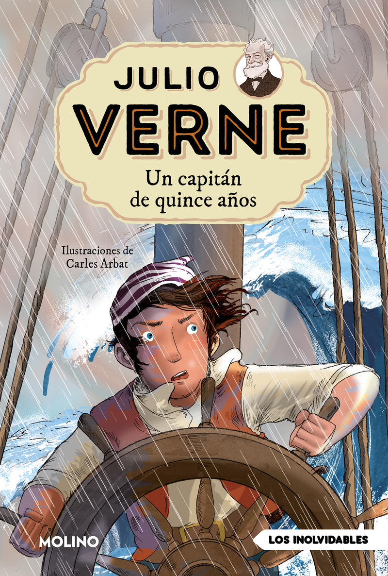 Julio Verne - Un capitán de quince años (edición actualizada, ilustrada y adaptada)