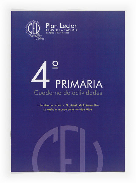 Plan lector Hijas de la Caridad: Lectores comprometidos. 4 Primaria. Cuaderno de actividades
