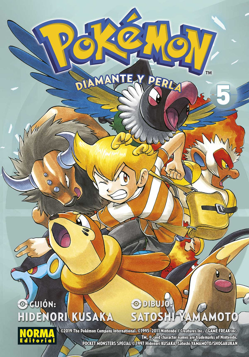 POKEMON 21 DIAMANTE Y PERLA 5