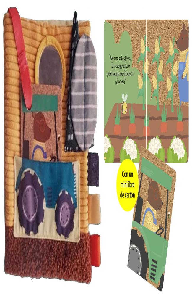 LOS GRANJEROS (libro de tela en caja)
