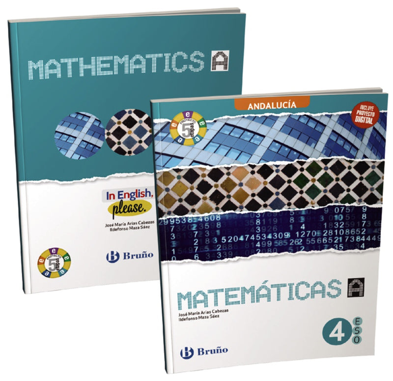 Matemáticas 4 A ESO + In English, please Mathematics 4 A ESO