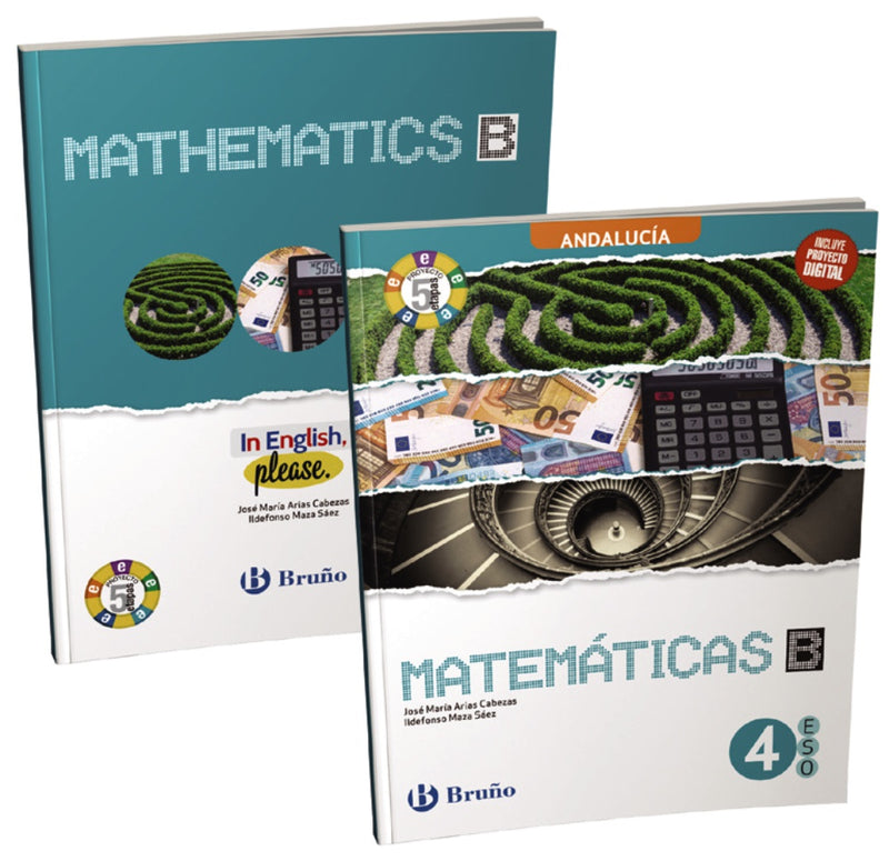 Matemáticas 4 B ESO + In English, please Mathematics 4 B ESO