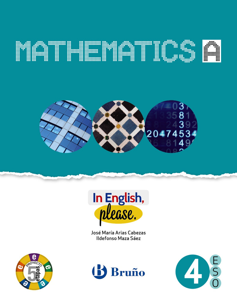 In English, please Mathematics 4 A ESO