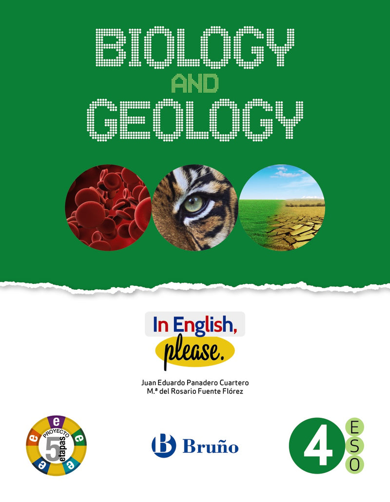 In English, please Biology and Geology 4 ESO