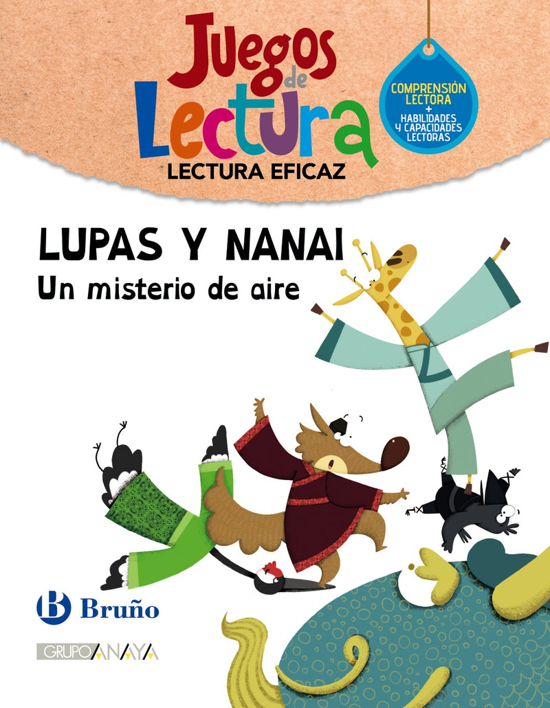 Lupas y Nanai. Juego de Lectura