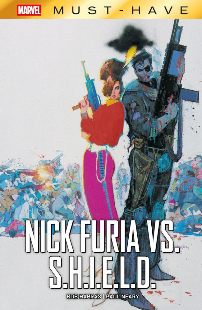 MARVEL MUS-HAVE. NICK FURIA VS. S.H.I.E.L.D.