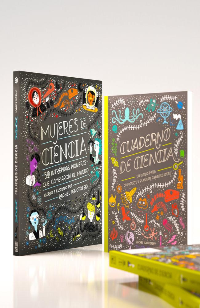 PACK MUJERES DE CIENCIA + CUADERNO DE CIENCIA