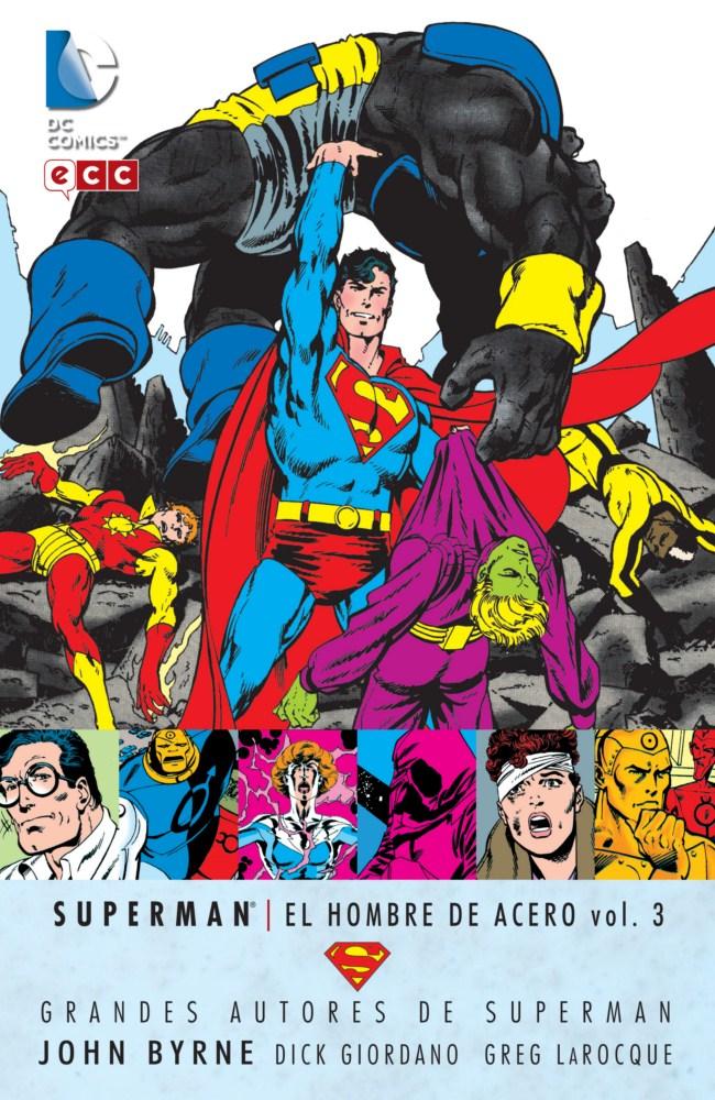 Grandes Autores de Superman: John Byrne - Superman: El hombre acero vol. 3