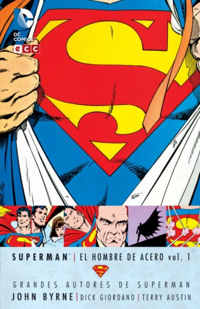 Grandes Autores de Superman: John Byrne - Superman: El hombre acero vol. 1 (2a edición)