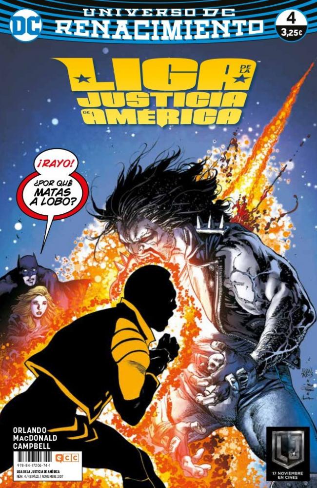 Liga de la Justicia de America núm. 4 (Renacimiento)