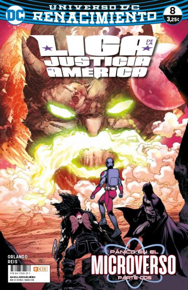 Liga de la Justicia de América núm. 08 (Renacimiento)