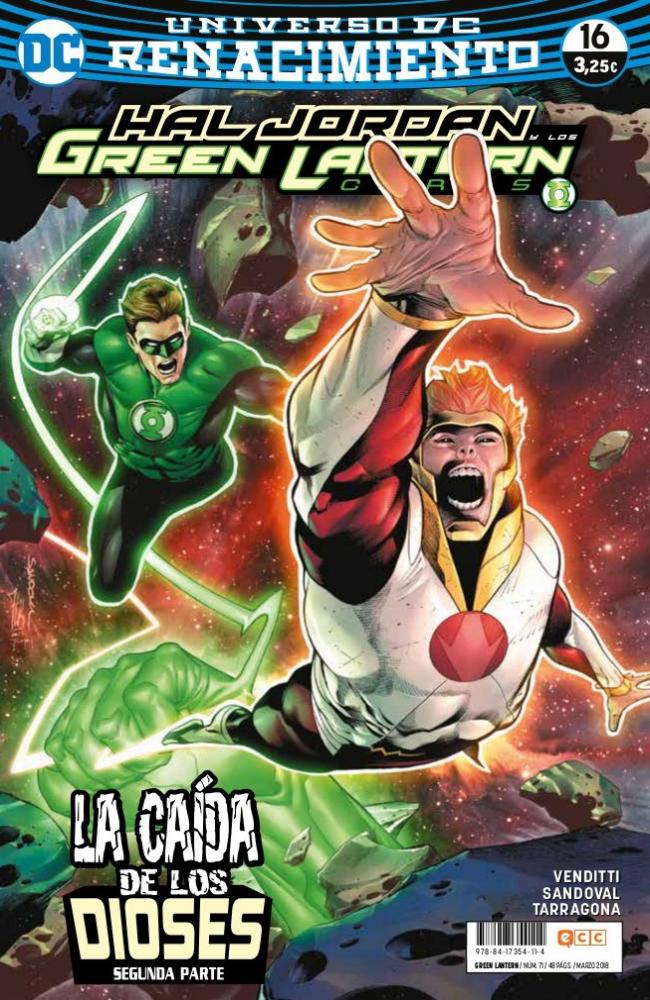 Green Lantern núm. 71/16 (Renacimiento)