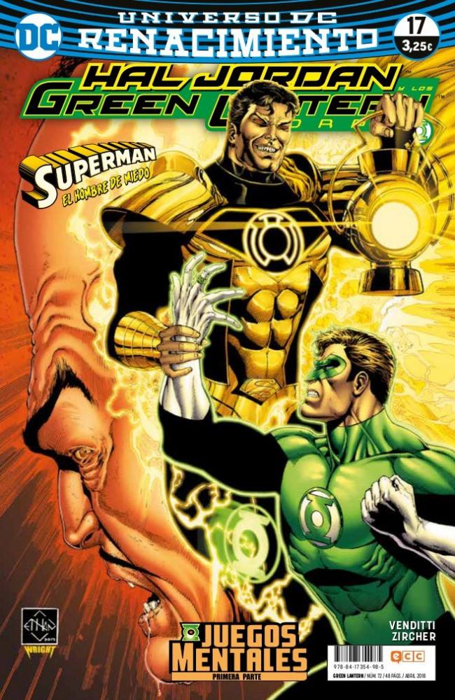 Green Lantern núm. 72/17 (Renacimiento)