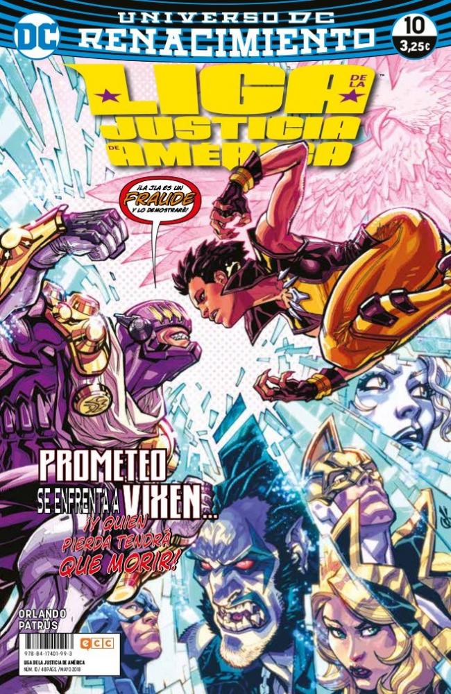 Liga de la Justicia de América núm. 10 (Renacimiento)