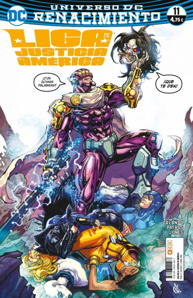 Liga de la Justicia de América núm. 11 (Renacimiento)