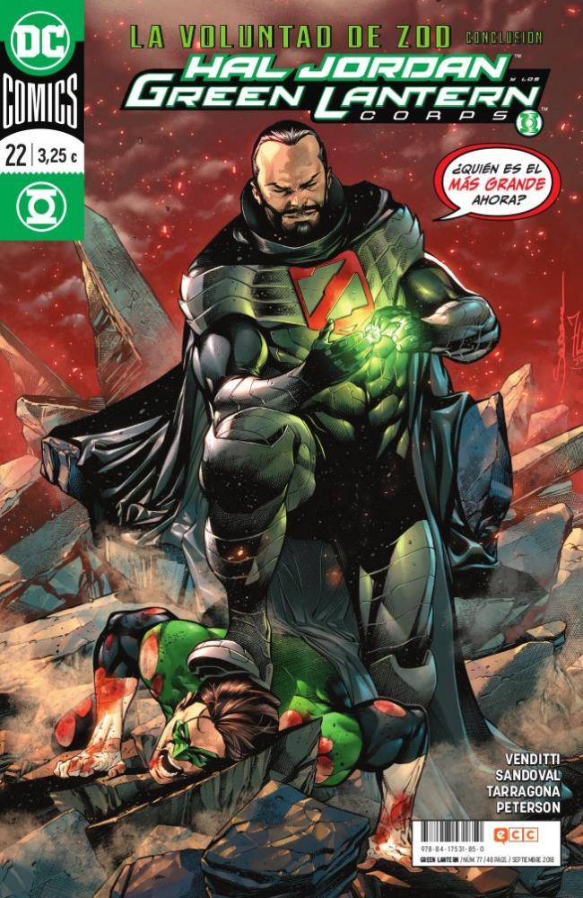 Green Lantern núm. 77/22 (Renacimiento)