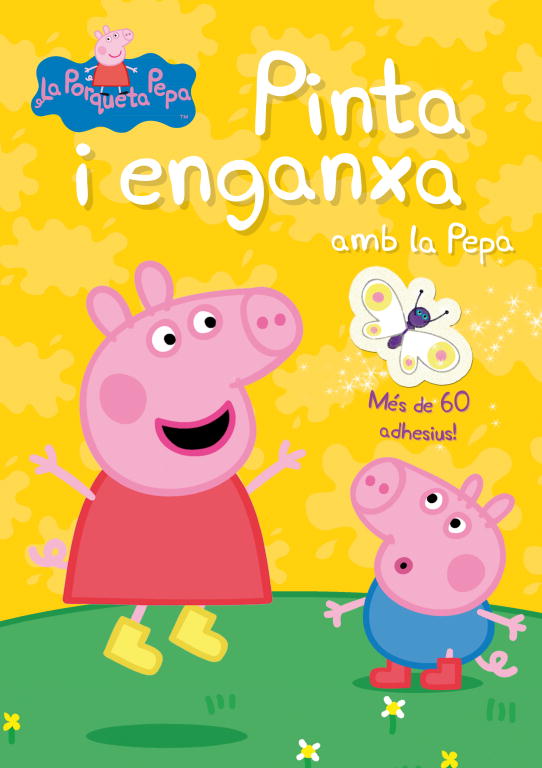 Pinta i enganxa amb la Pepa (La Porqueta Pepa. Activitats)