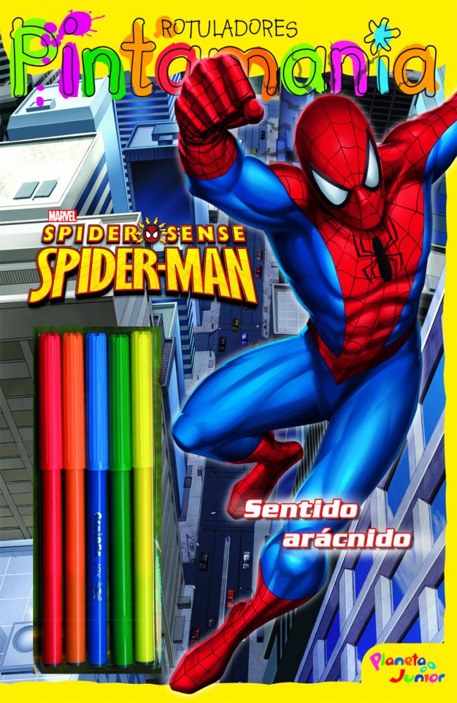 Spiderman. Pintamanía Rotuladores
