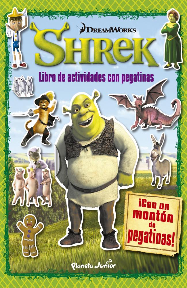 Shrek. Libro de actividades con pegatinas