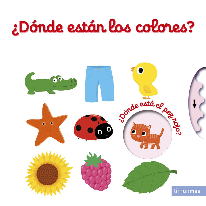 ¿Dónde están los colores?