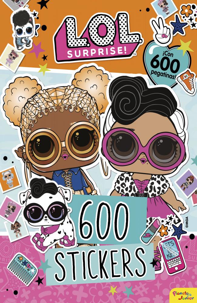 L.O.L. Surprise! 600 stickers