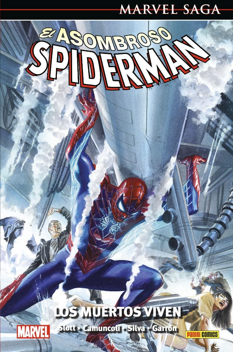 Marvel saga el asombroso spiderman. los muertos viven 54
