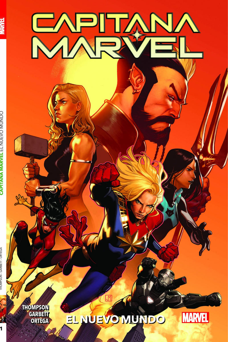 100% Marvel coediciones capitana marvel. el nuevo mundo 1