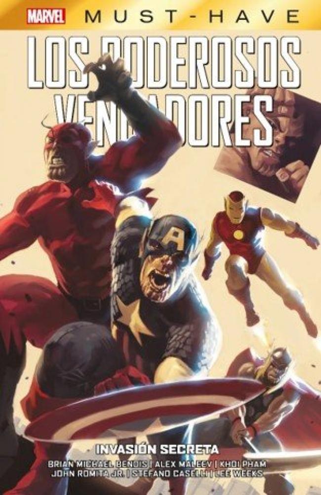 MARVEL MUST-HAVE PODEROSOS VENGADORES 3 : INVASION SECRETA