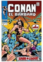 Biblioteca conan el bárbaro 1. 1970-71 conan the barbarian 1-5 usa