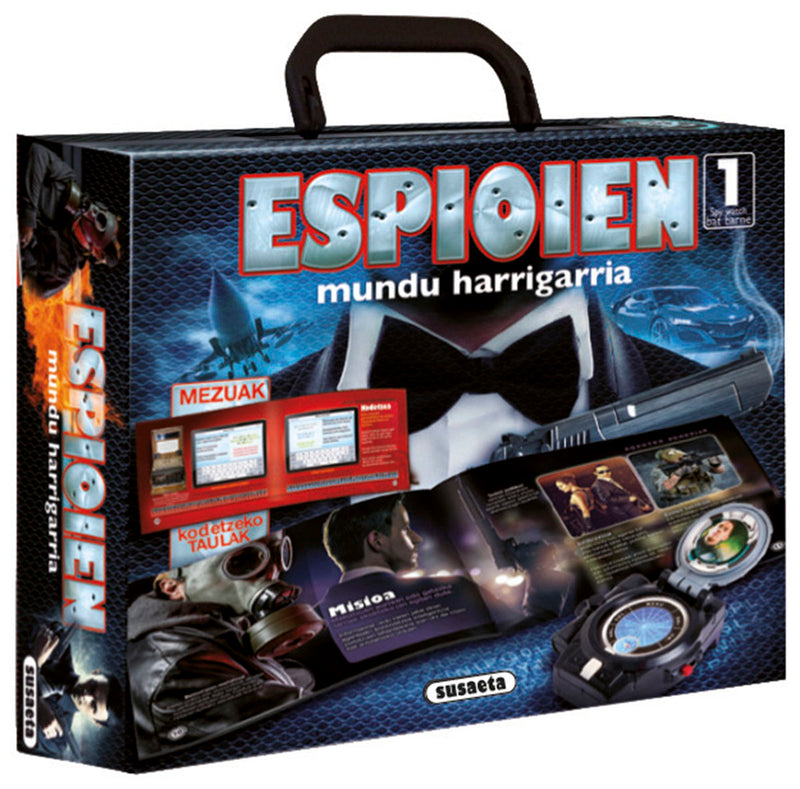 Espioien mundu harrigarri