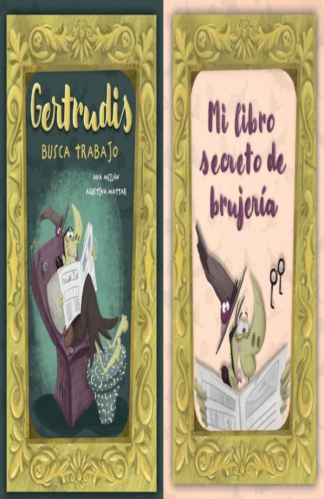 PACK GERTRUDIS BUSCA TRABAJO + MI LIBRO SECRETO BRUJERIA