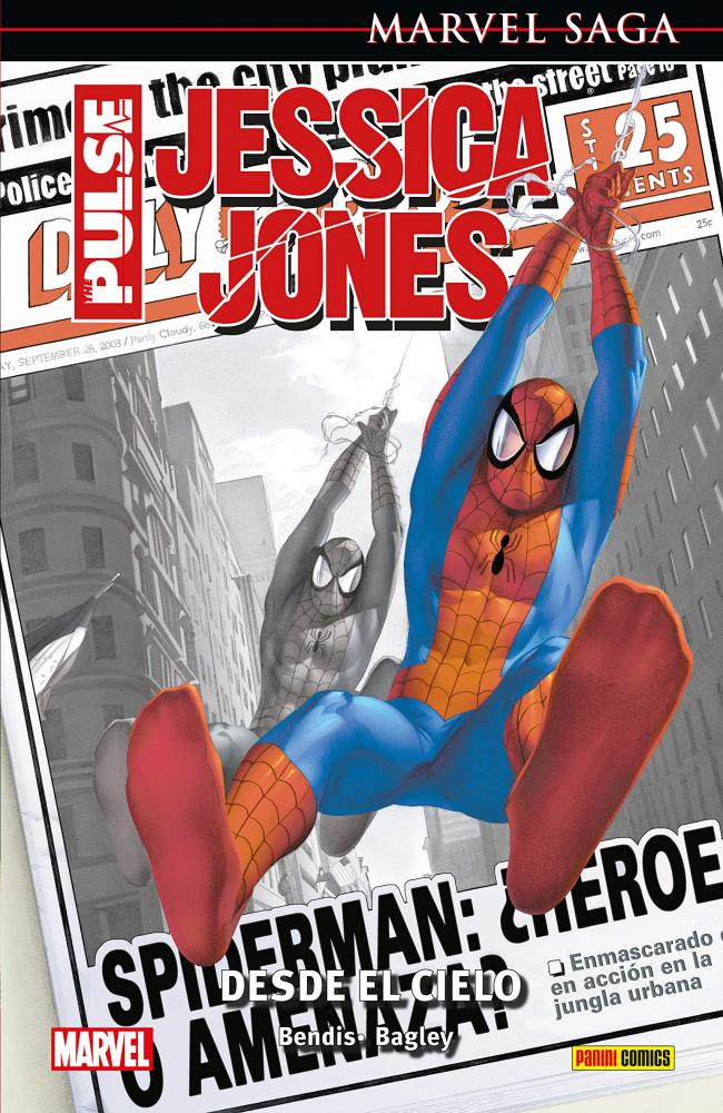 Marvel saga jessica jones the pulse. desde el cielo