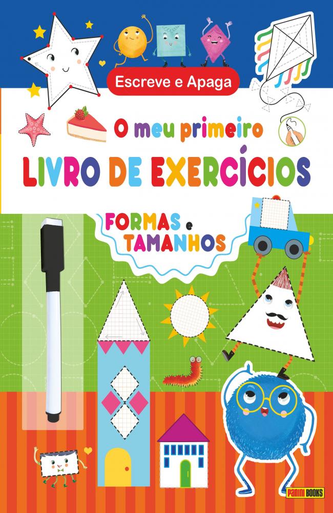 O MEU PRIMEIRO LIVRO DE EXERCICIOS. FORMAS E TAMANHOS