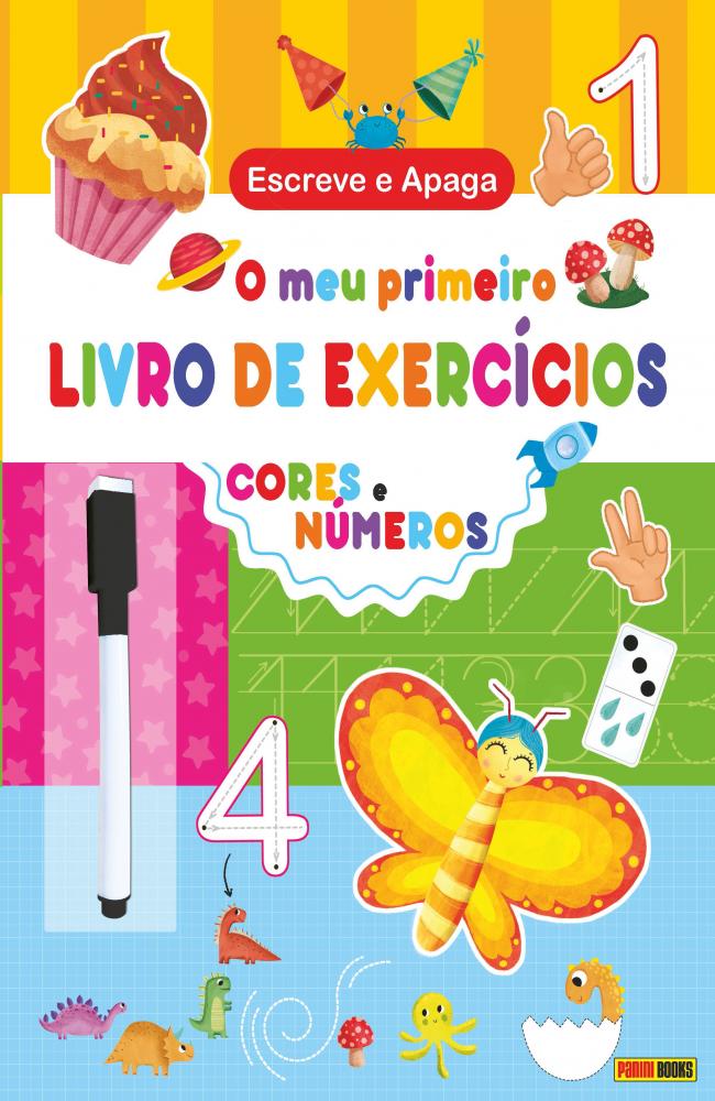 O MEU PRIMEIRO LIVRO DE EXERCICIOS. CORES E NÚMEROS