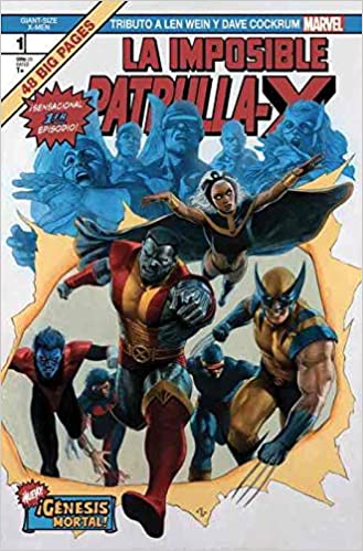 Albumes coediciones giant size x-men. tributo a len wein y dave cockrum