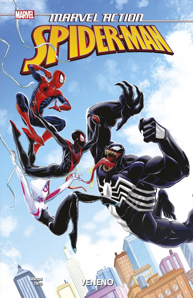 Marvel action spiderman. veneno  4