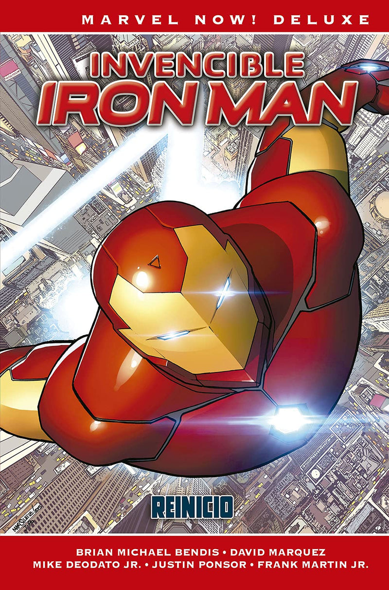 Marvel now! deluxe invencible iron man. reboot 1