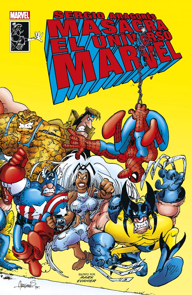 Albumes sergio aragonés masacra el universo marvel