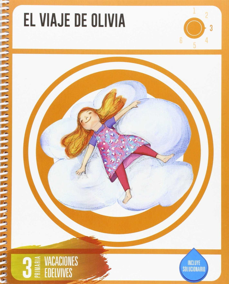 Cuaderno de Vacaciones 3º  Primaria- El Viaje de Olivia