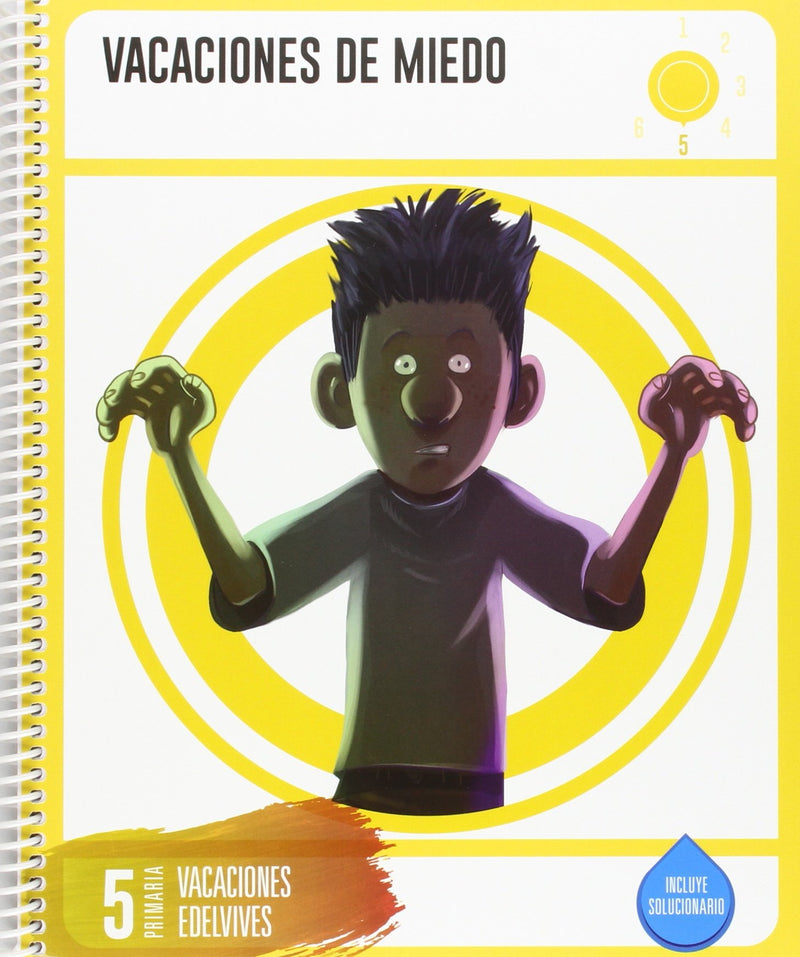 Cuadernos de Vacaciones 5 º Primaria-  Vacaciones de Miedo