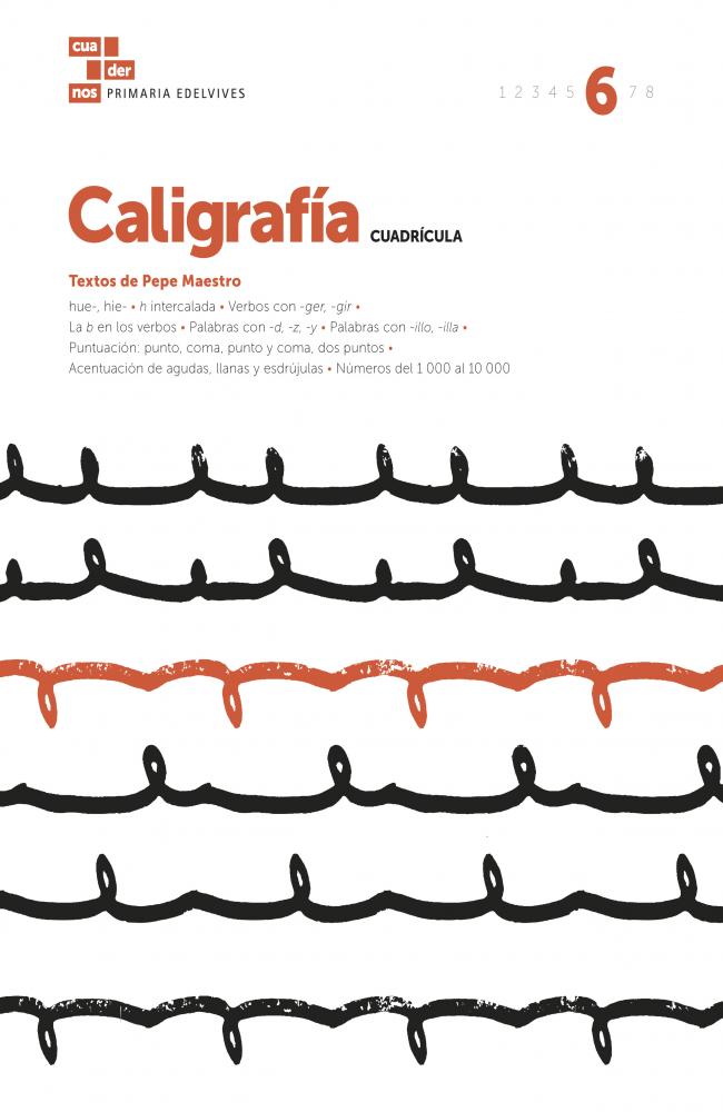 Cuaderno Caligrafía 6 (Cuadrícula)